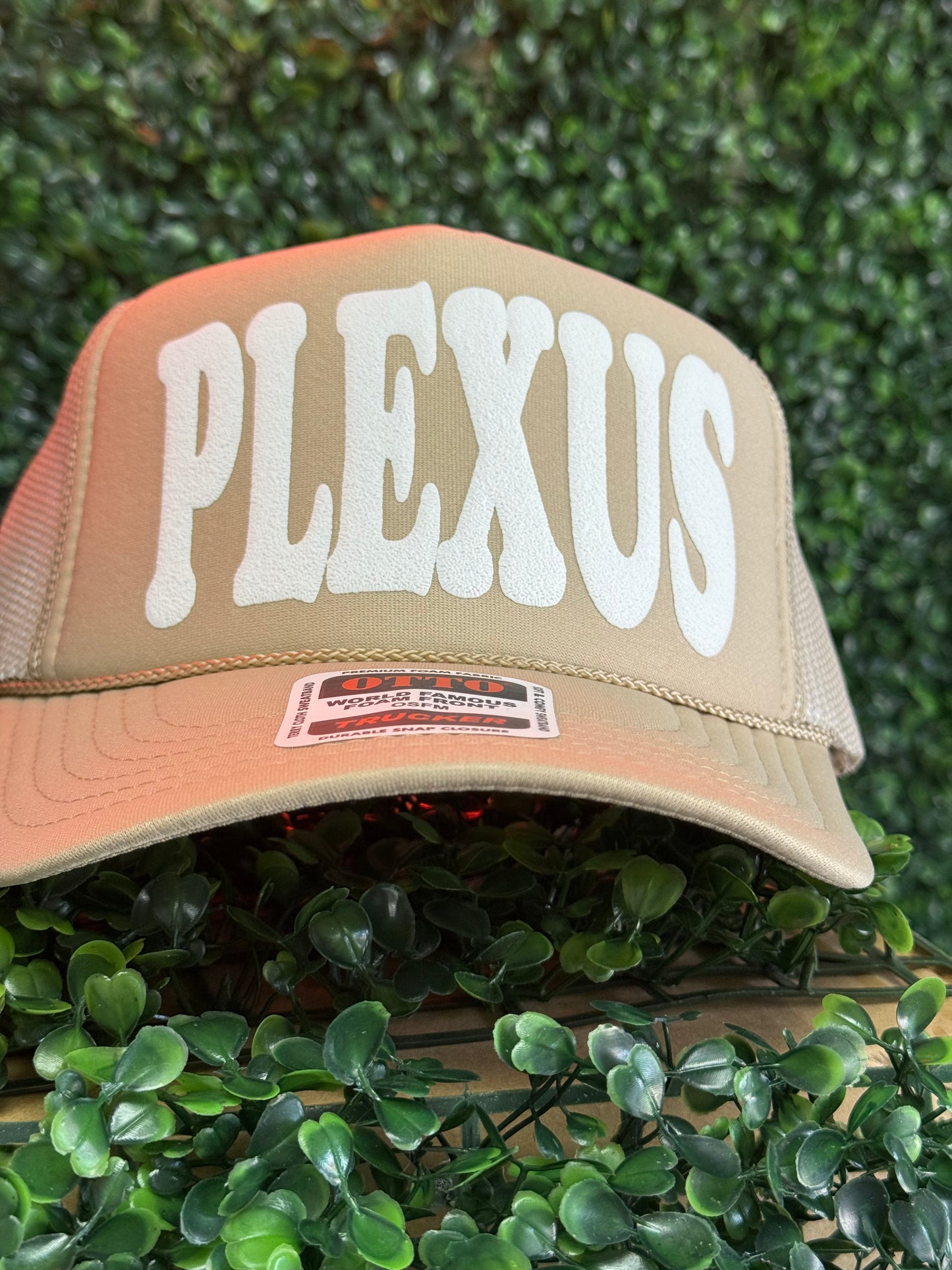 Custom PLEXUS PUFF Trucker Hats