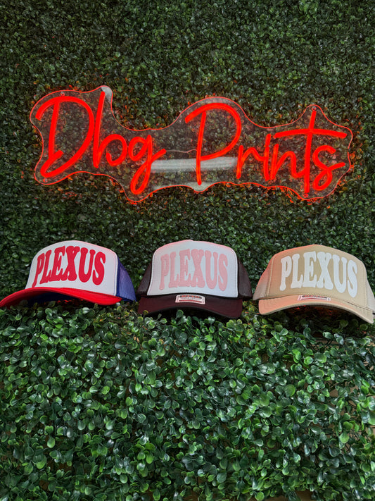 Custom PLEXUS PUFF Trucker Hats