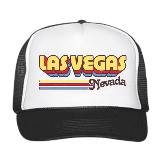 Las Vegas Retro Style Trucker hat