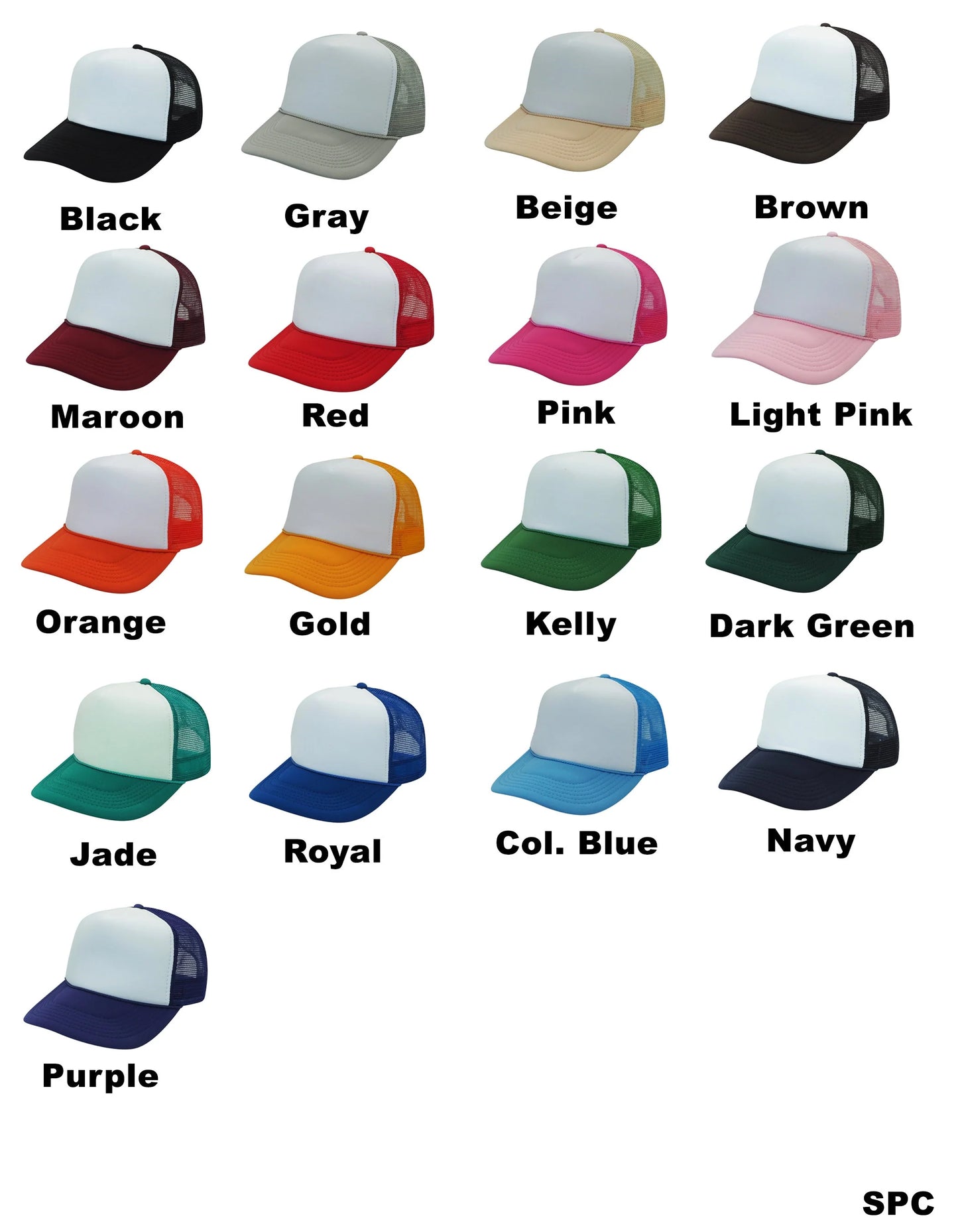 Custom Two Tone Kids Trucker Hats